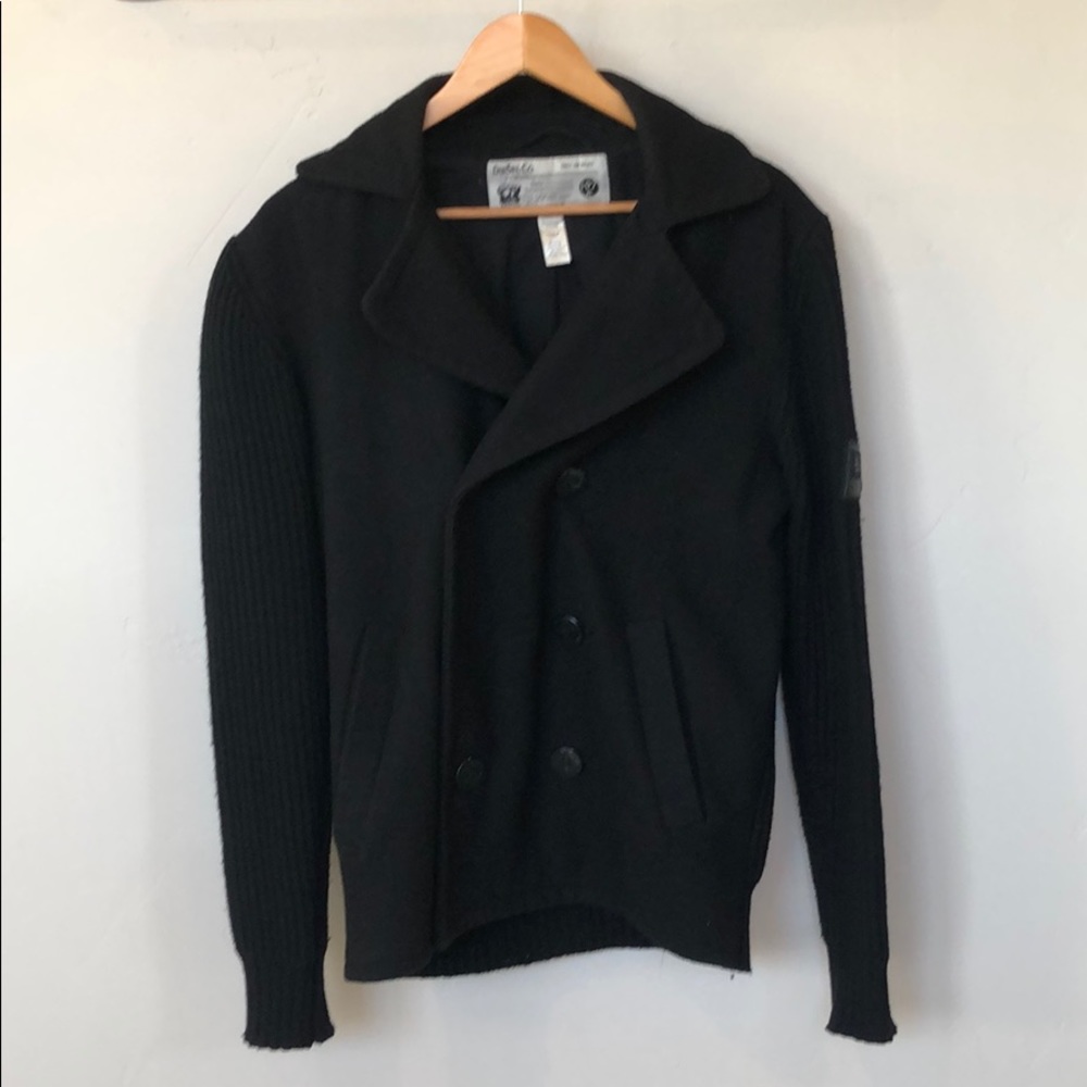 Diesel Peacoat/Wool Jacket